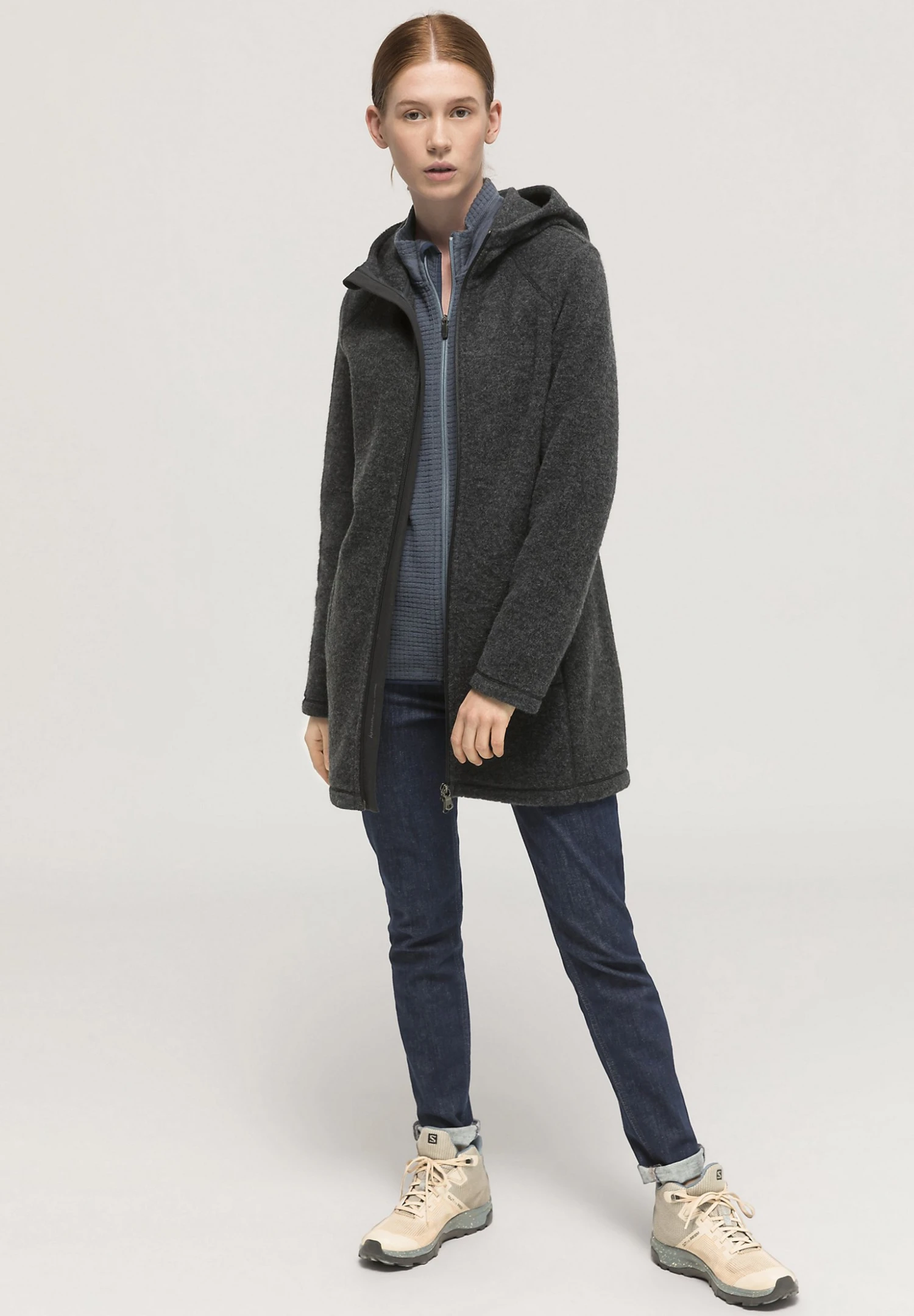 Reiner Bio - Mantel - Anthrazit 2 Reiner Bio - Mantel - Anthrazit - Afbeelding 2