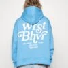 Cany Hoodie Unisex - Sweater - Azure Blue