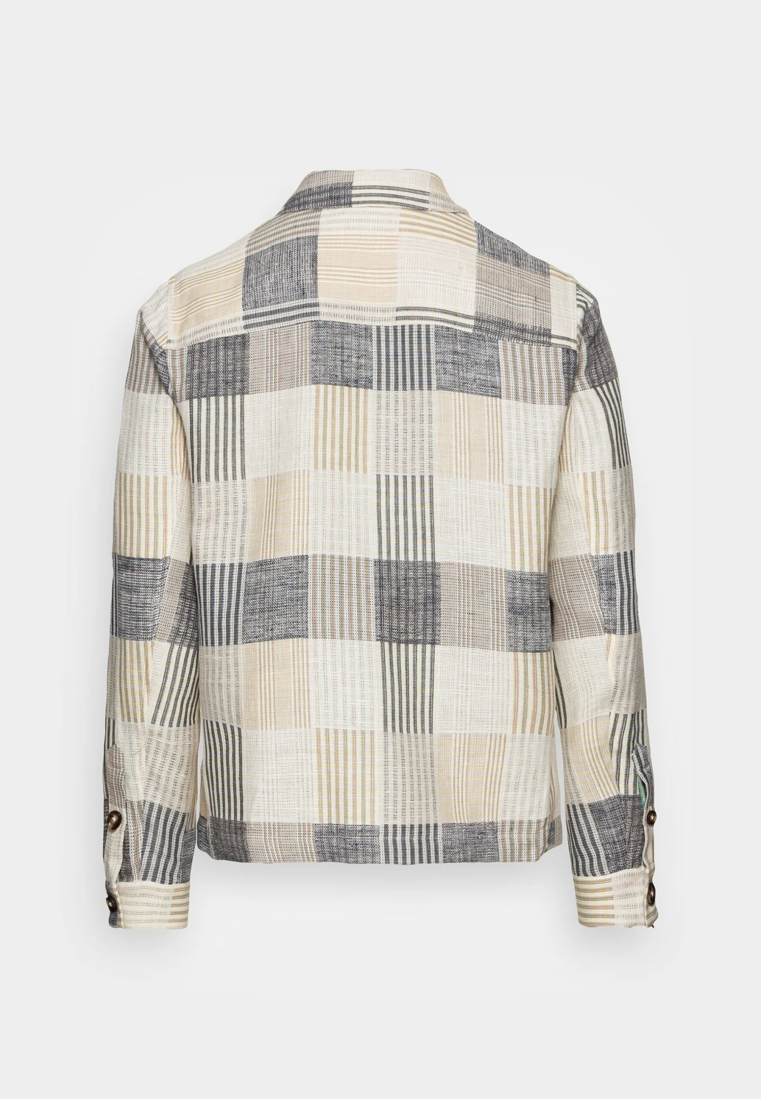 Scotch & Soda Check Overshirt - Lichte Jas - Blue 2 Scotch & Soda Check Overshirt - Lichte Jas - Blue - Afbeelding 2