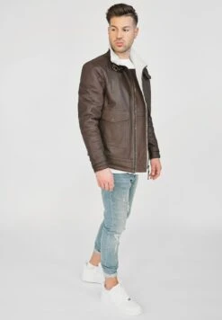 Leren Jas - Brown -Modex Winkel c8a97bb6538f4922ad086631dfa7e470