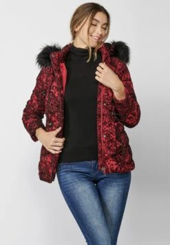 Koroshi Winterjas - Rojo -Modex Winkel c8ff83619c014124a2f620ff31a0c417