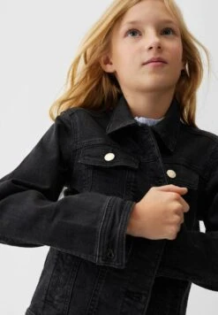 Mango Kids Allegra - Spijkerjas - Black Denim -Modex Winkel c9bf6bb79c32451da75c3ec865e740d3