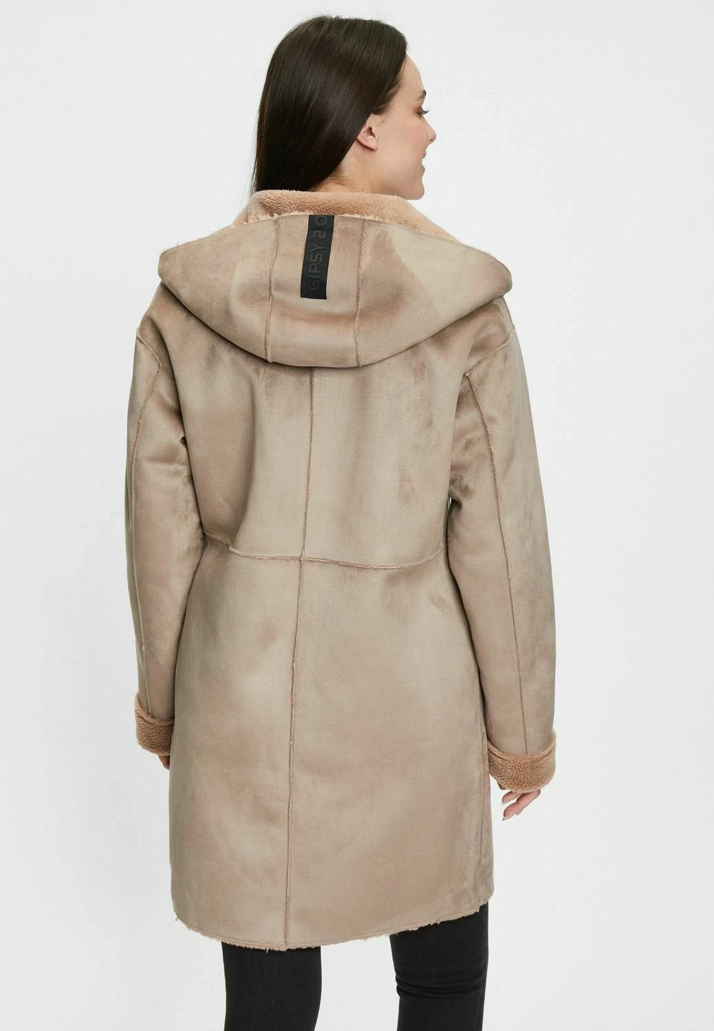 GIPSY Marice- Mantel - Camel Taupe 4 GIPSY Marice- Mantel - Camel Taupe - Afbeelding 4