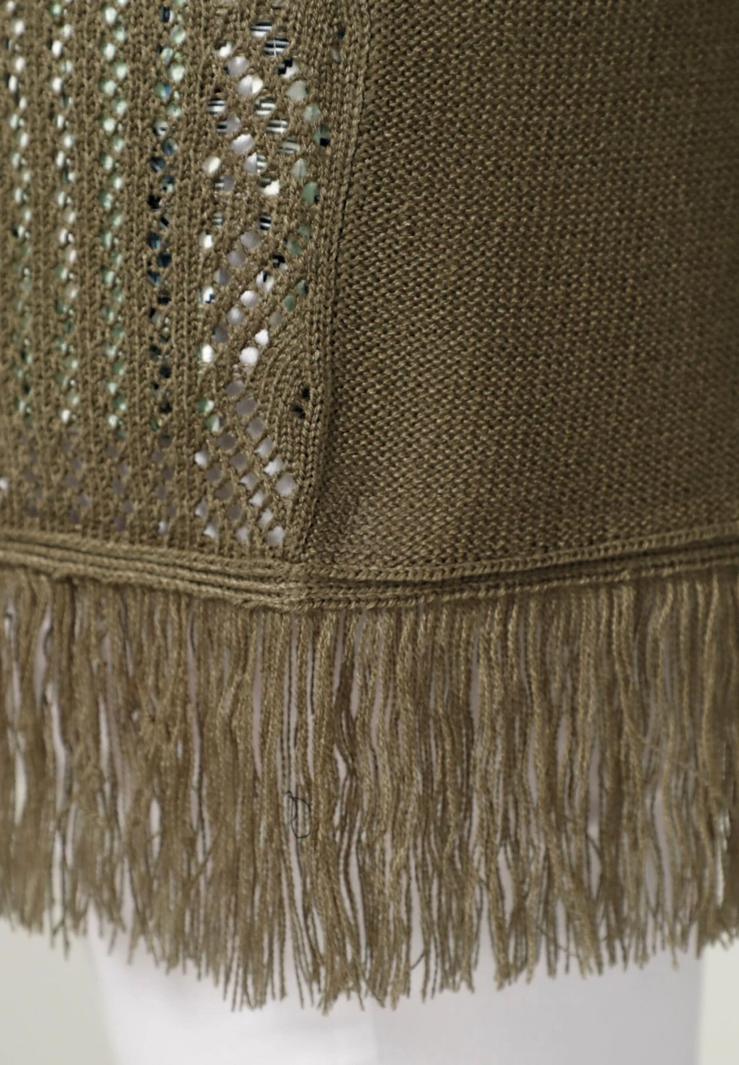 Long - Vest - Oliv 9 Long - Vest - Oliv - Afbeelding 9