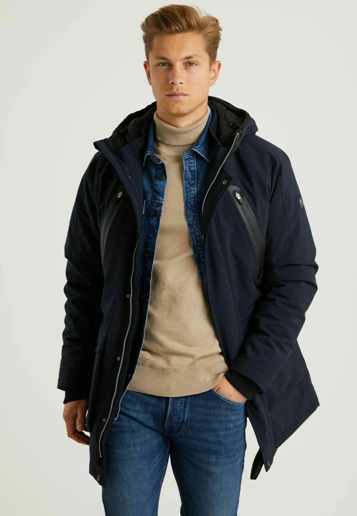 Explorer Hybrid - Winterjas - Blue 3 Explorer Hybrid - Winterjas - Blue - Afbeelding 3