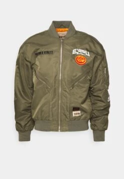 Evisu Kamon Jacket - Bomberjacks - Dark Olive -Modex Winkel cad10a67de5243d4b6ace18967f7c646
