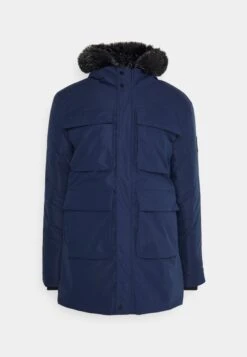 Exploration Pocket Long Jacket - Winterjas - Navy 10 Exploration Pocket Long Jacket - Winterjas - Navy -Modex Winkel cca6f8af04fb4592b08a6ee36b811f9d