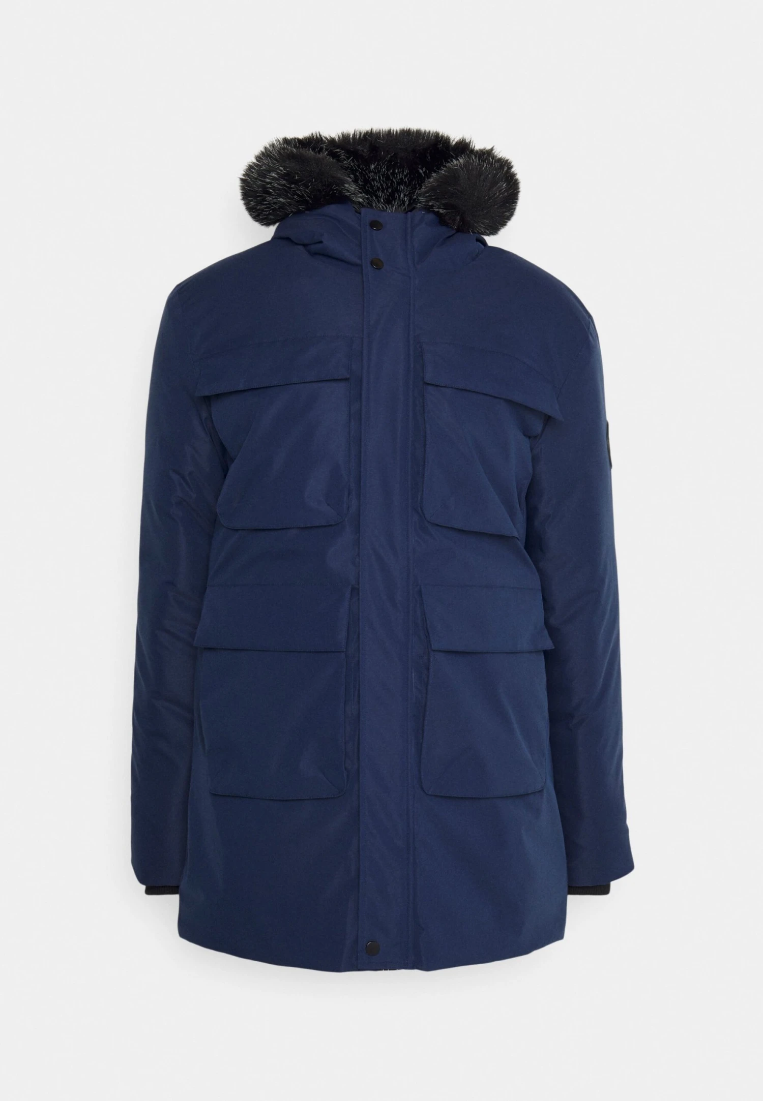 Exploration Pocket Long Jacket - Winterjas - Navy 5 Exploration Pocket Long Jacket - Winterjas - Navy - Afbeelding 5