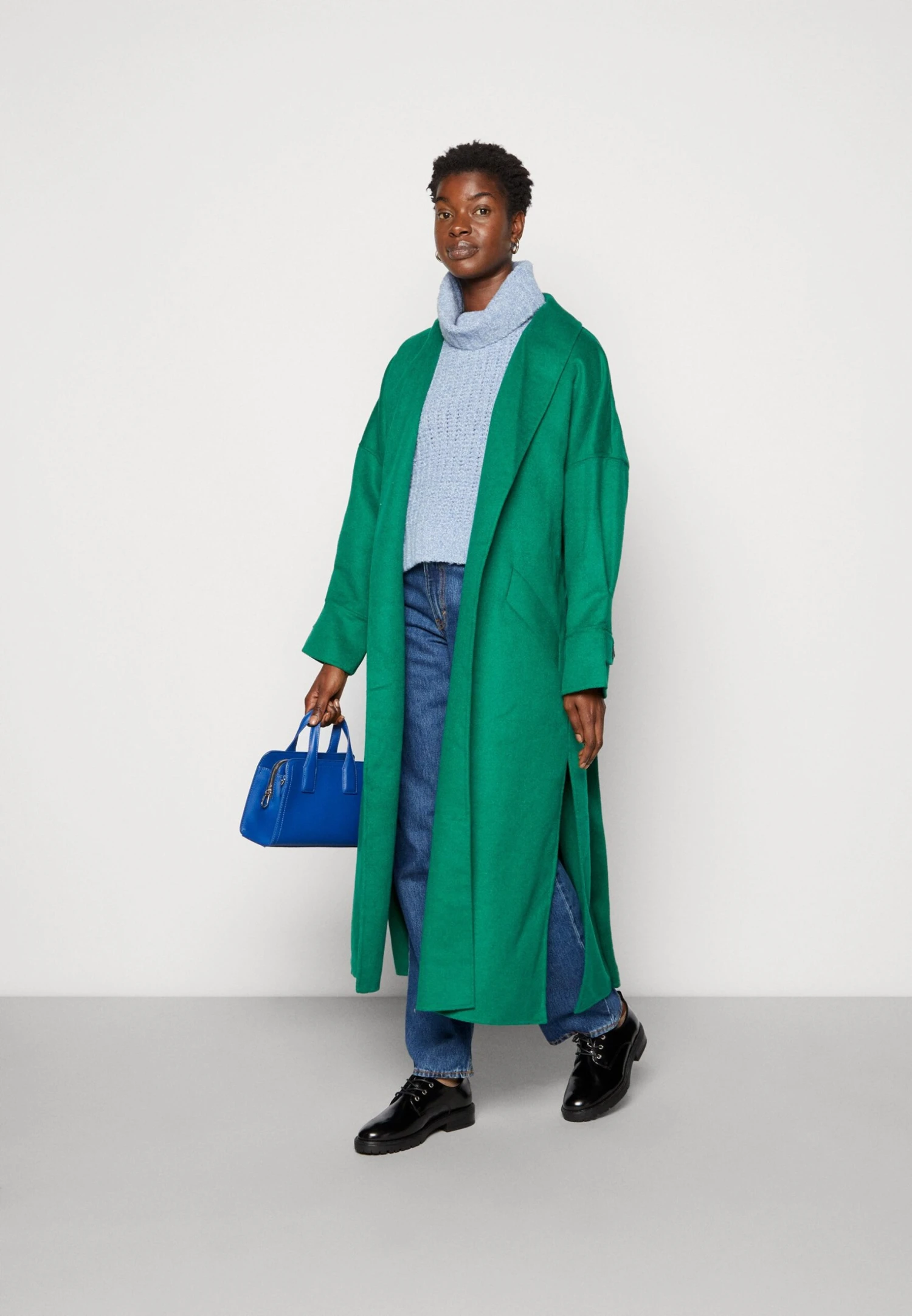 Caluso Coat - Mantel - Verdant Green 2 Caluso Coat - Mantel - Verdant Green - Afbeelding 2