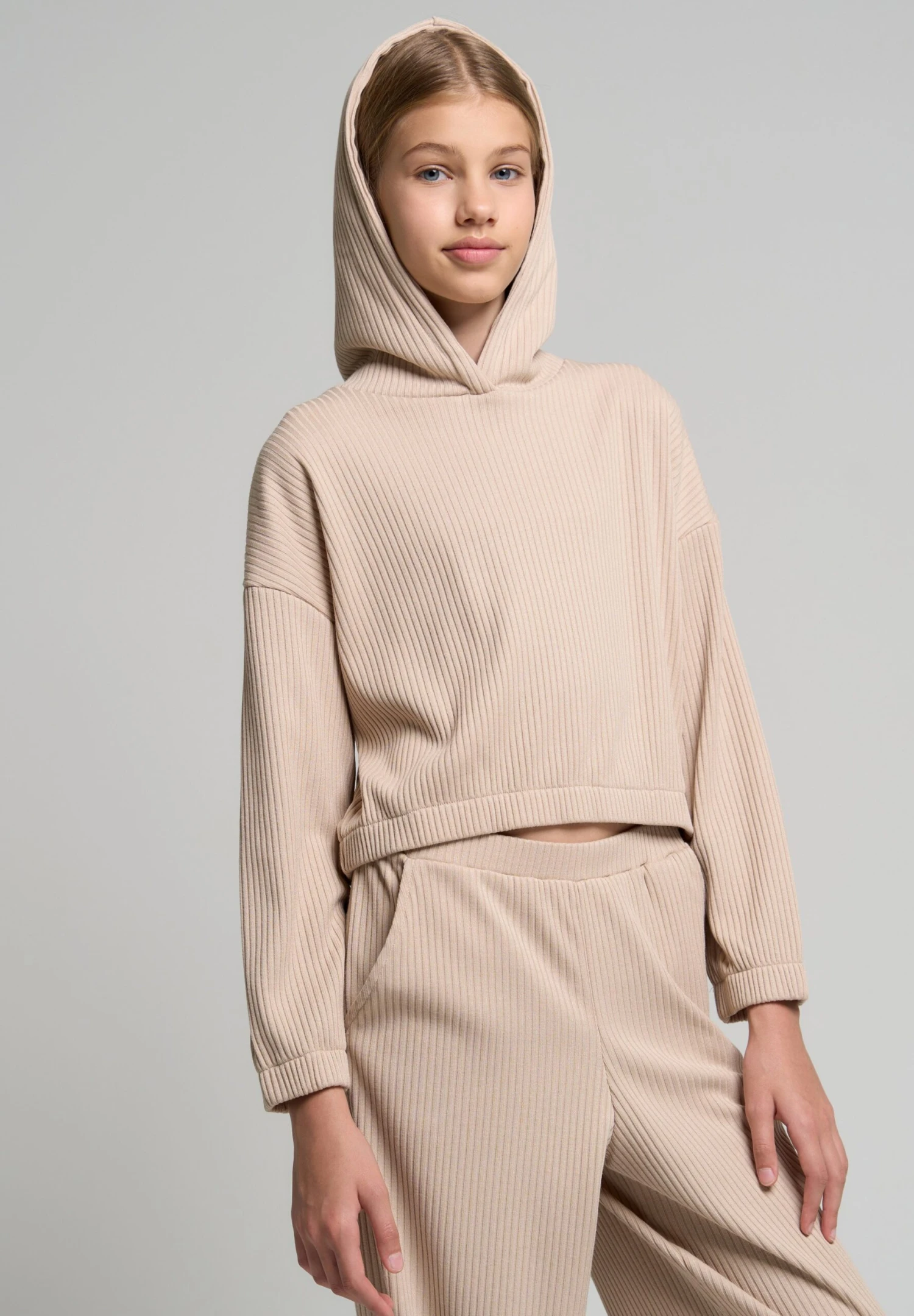 BIG STAR Morticia - Trui - Beige 3 BIG STAR Morticia - Trui - Beige - Afbeelding 3