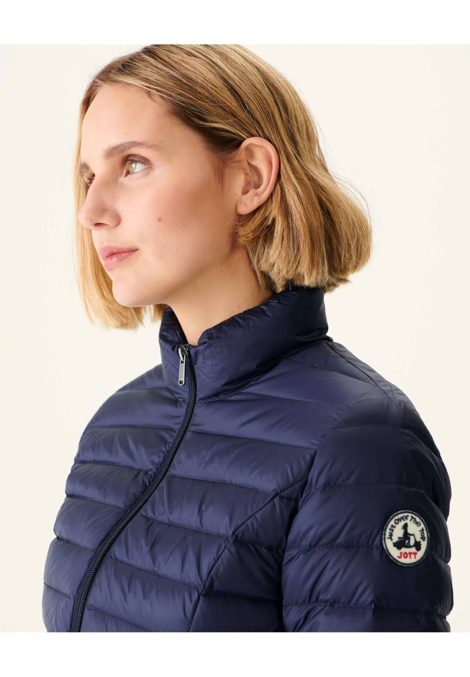 JOTT Cha - Gewatteerde Jas - Bleu 3 JOTT Cha - Gewatteerde Jas - Bleu - Afbeelding 3