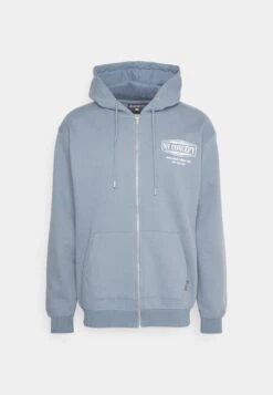 Vintage Zip Through Hood Unisex - Sweater Met Rits - Slate Blue -Modex Winkel cfb41447951d49e497b1e61fe3c7f71b