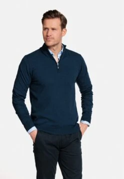 Baileys Lange Mouw Regular Fit - Trui - Dark Blue