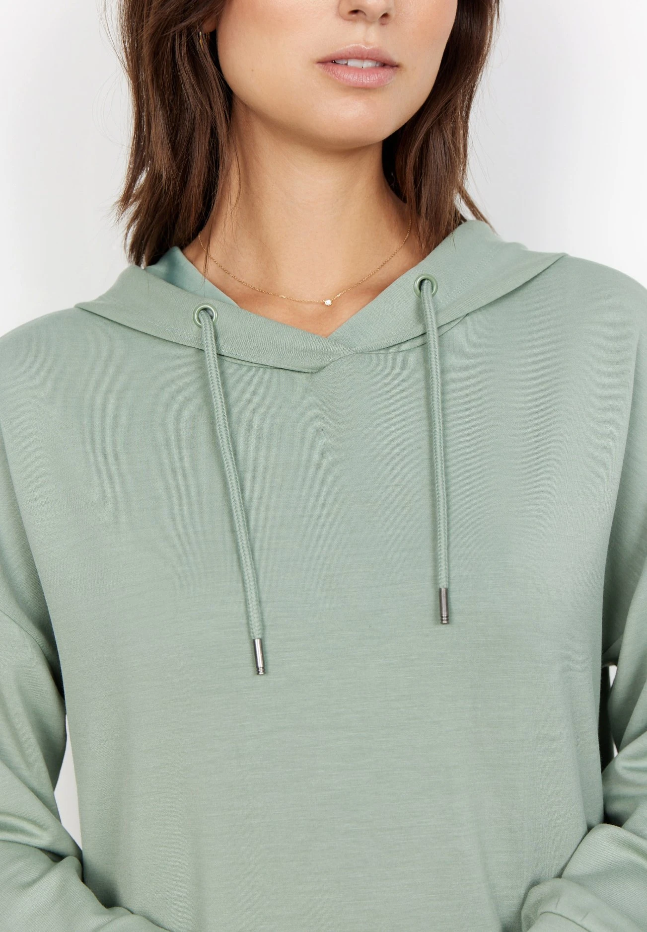 Soyaconcept Sc Banu - Hoodie - Moss Green 3 Soyaconcept Sc Banu - Hoodie - Moss Green - Afbeelding 3