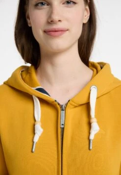 Schmuddelwedda Sweater Met Rits - Senf -Modex Winkel d3879b75d07e46108ee14dbdbb1ae9e1