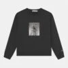 Calvin Klein Jeans Foil Logo Future- Sweater - Black
