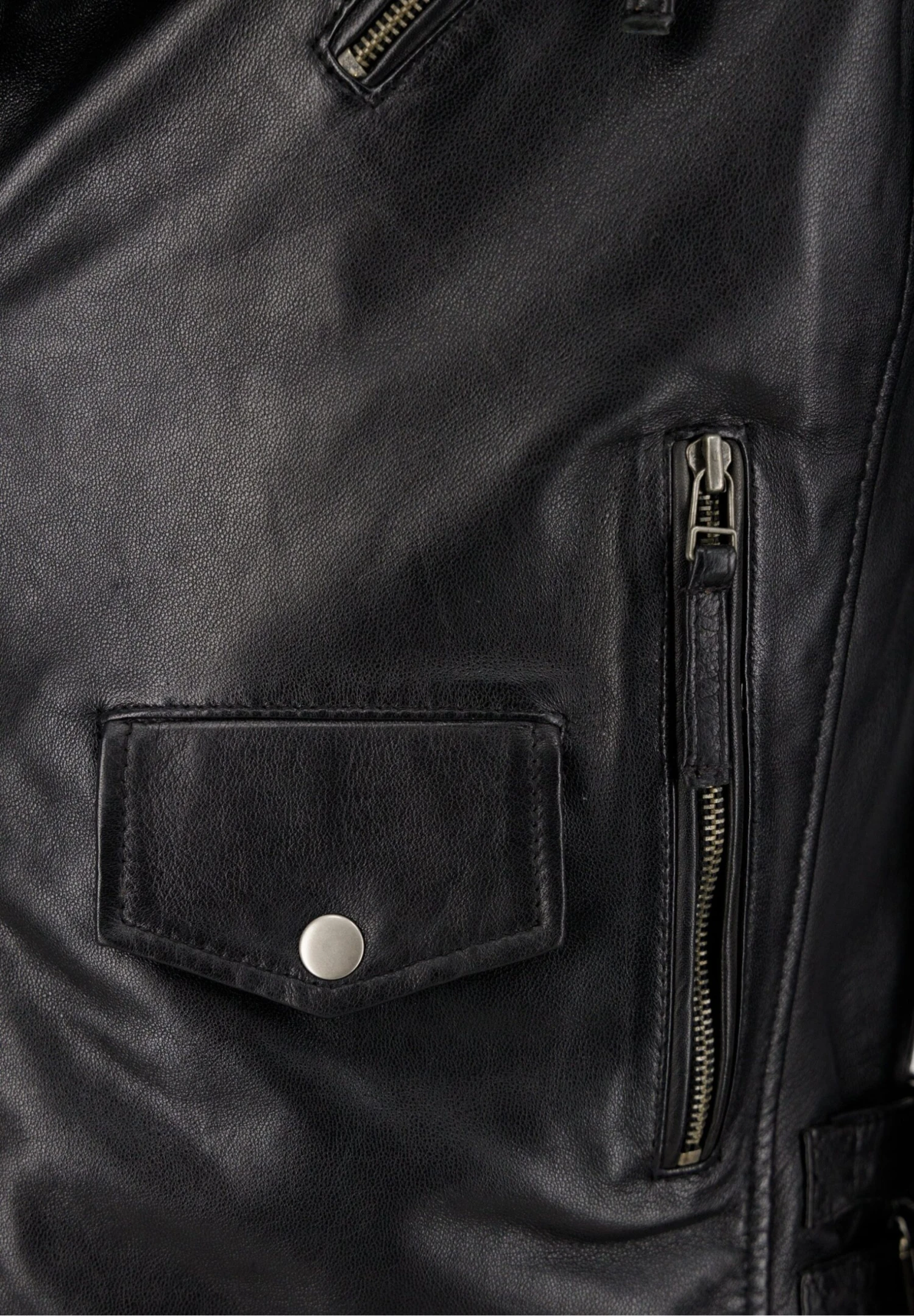 Maddox - Leren Jas - Black 5 Maddox - Leren Jas - Black - Afbeelding 5