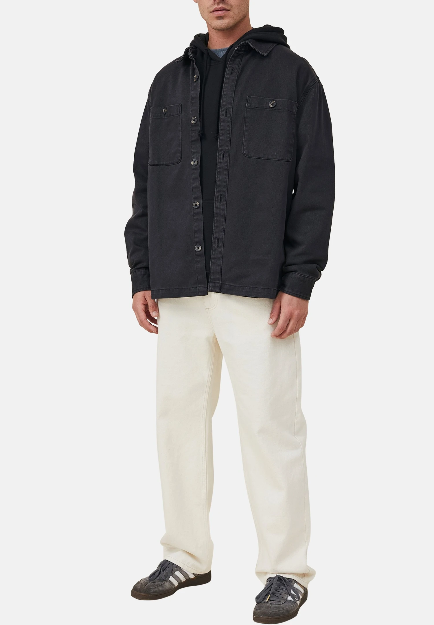 COTTON ON Heavy - Spijkerjas - Black 2 COTTON ON Heavy - Spijkerjas - Black - Afbeelding 2