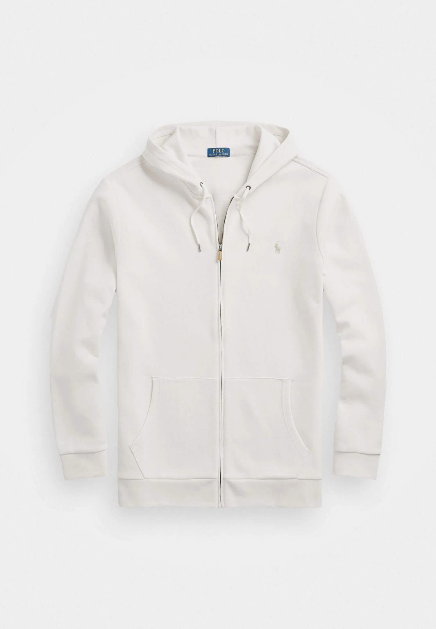 Hood Long Sleeve Full Zip - Sweater Met Rits - Antique Cream 4 Hood Long Sleeve Full Zip - Sweater Met Rits - Antique Cream - Afbeelding 4