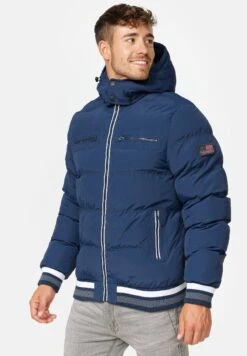 Indicode Jeans Marlon - Winterjas - Blau -Modex Winkel d721af9b53f6411ca84239696590023f