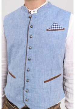 Platzhirsch- Bodywarmer - Hellblau -Modex Winkel d86b1c53e774403297c44d9355e92de8