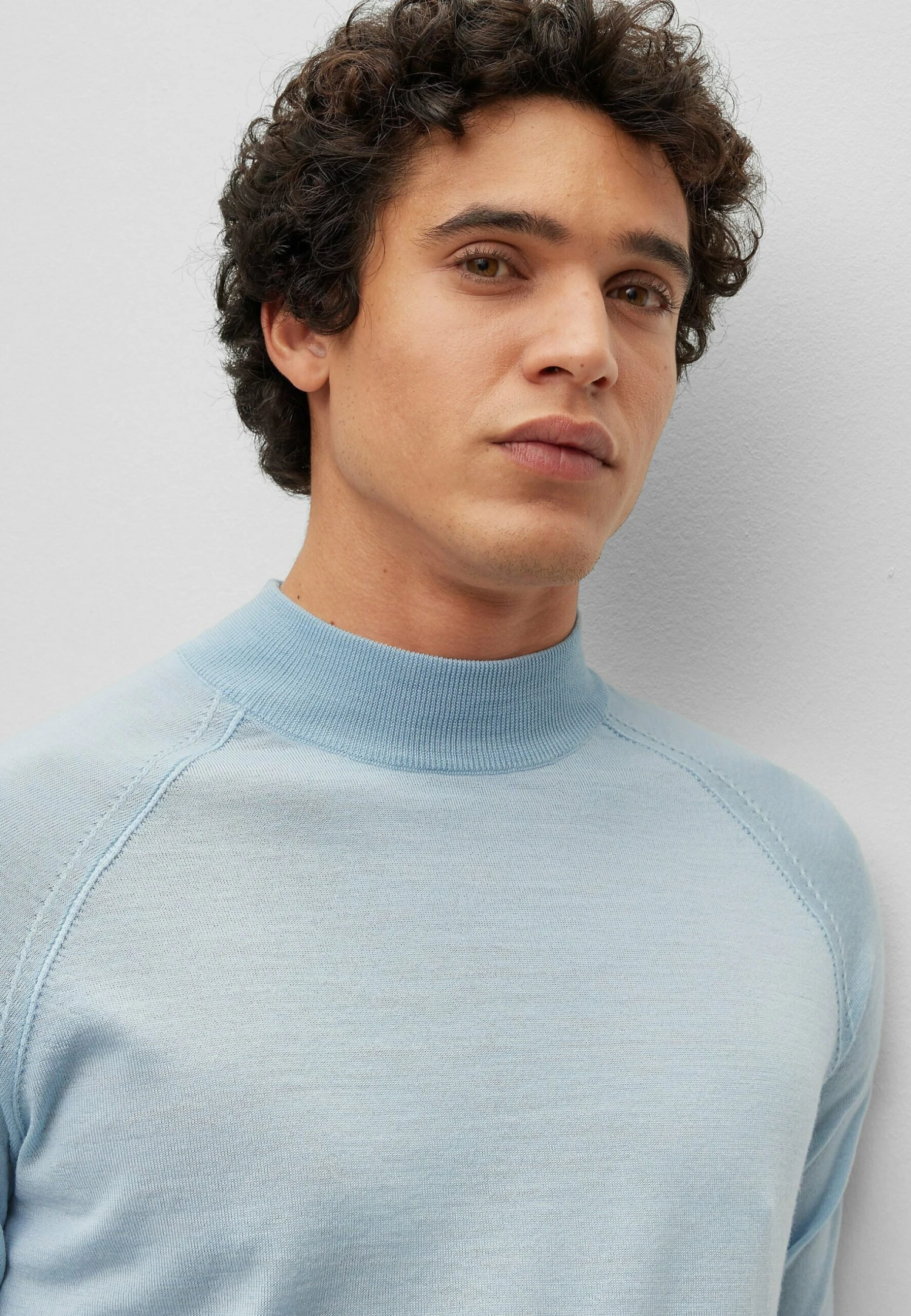 Boss Favino - Trui - Light Blue Seven 3 Boss Favino - Trui - Light Blue Seven - Afbeelding 3