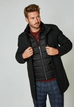 Next Signature Italian Rich With Removable Gile - Mantel - Charcoal Grey -Modex Winkel d8ff6254f6824a52a67d6c2bbf25be89