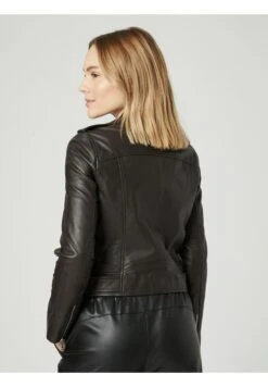 Collection Übergangs Vicky - Leren Jas - Mokka -Modex Winkel d9fcdf88f44e4b648c2284853a5608a3