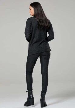 2In1 Maternity And Nursing - Sweater - Mottled Black -Modex Winkel da59f2e96c5f4ca7b06b0e9549d780a9