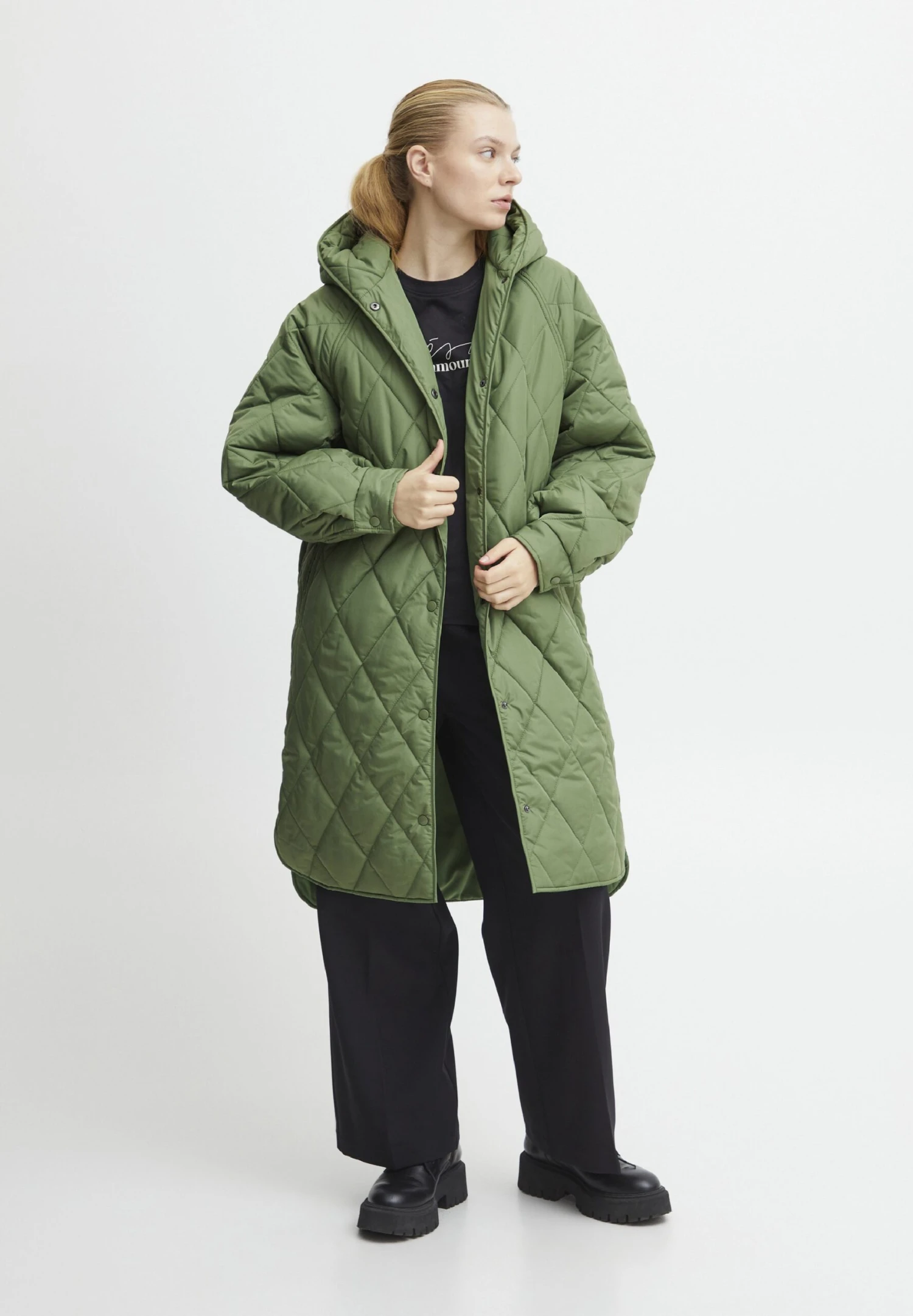 ICHI Ihhansa Ja - Winterjas - Willow Bough 2 ICHI Ihhansa Ja - Winterjas - Willow Bough - Afbeelding 2