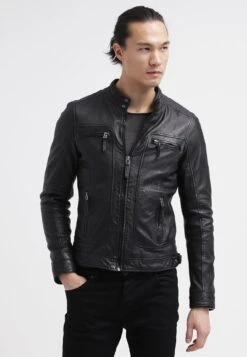 Oakwood Casey- Leren Jas - Black