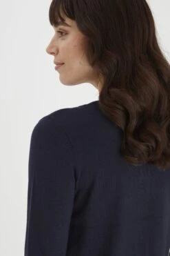 Fransa Zuvic - Vest - (Noos) Dark Peacoat -Modex Winkel dbf5a0b2b4a44d81b5b432bd8040467d