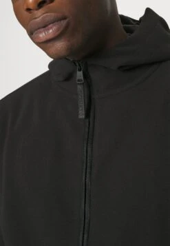 Calvin Klein Bonded Zip Hooded Unisex - Fleecejas - Black -Modex Winkel dd5301600b5344b2b03f6048eab63c3f