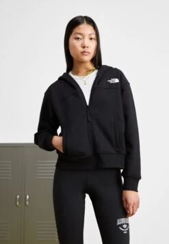 The North Face Essential Hoodie - Sweater Met Rits - Black