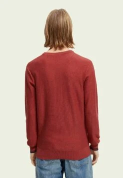 Scotch & Soda Structured Crewneck - Trui - Mars Melange -Modex Winkel dda5589962ae42e39e7504ba0423bf57