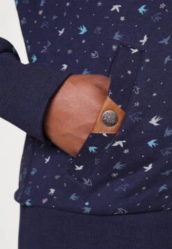 Rylie Birds- Sweater Met Rits - Navy -Modex Winkel de30b49dddd343d8850dc6dd18c1869e