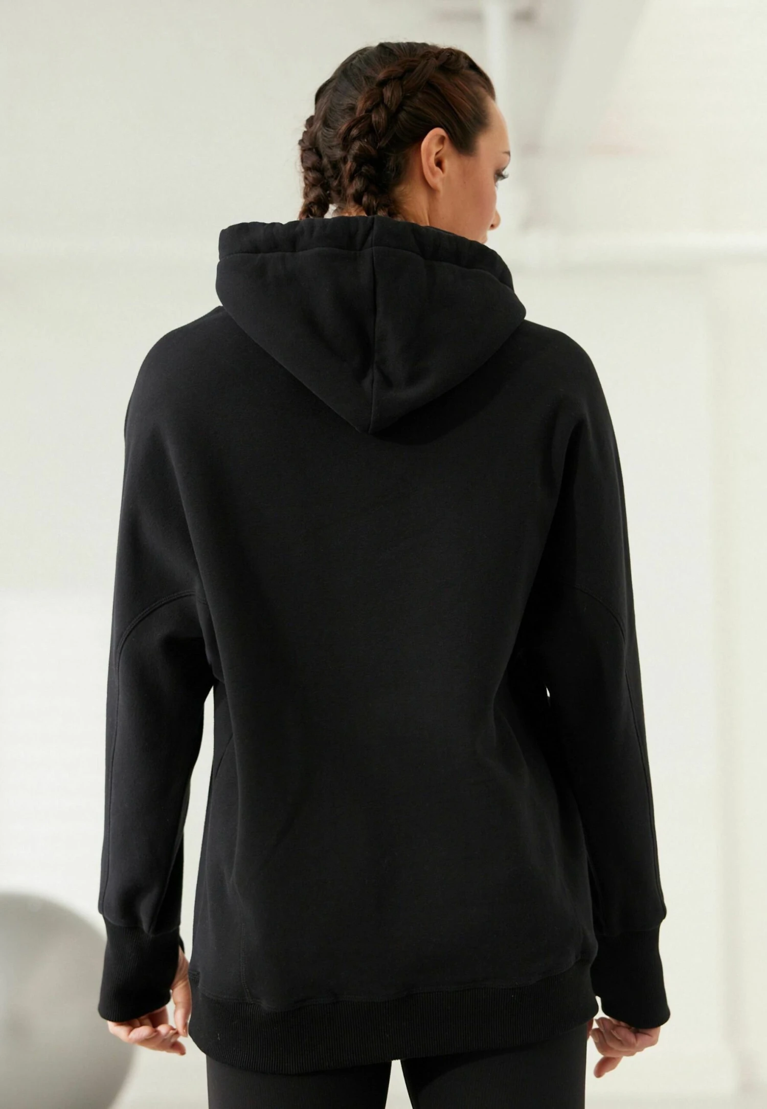 Next Active Longline Overhead Standard - Hoodie - Black 3 Next Active Longline Overhead Standard - Hoodie - Black - Afbeelding 3