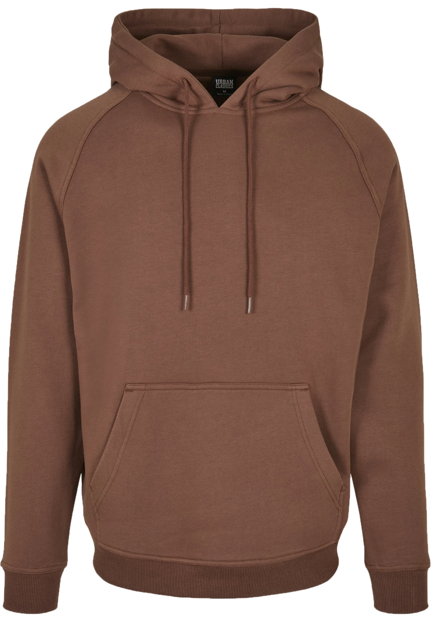 URBAN CLASSICS Blank- Hoodie - Bark 5 URBAN CLASSICS Blank- Hoodie - Bark - Afbeelding 5