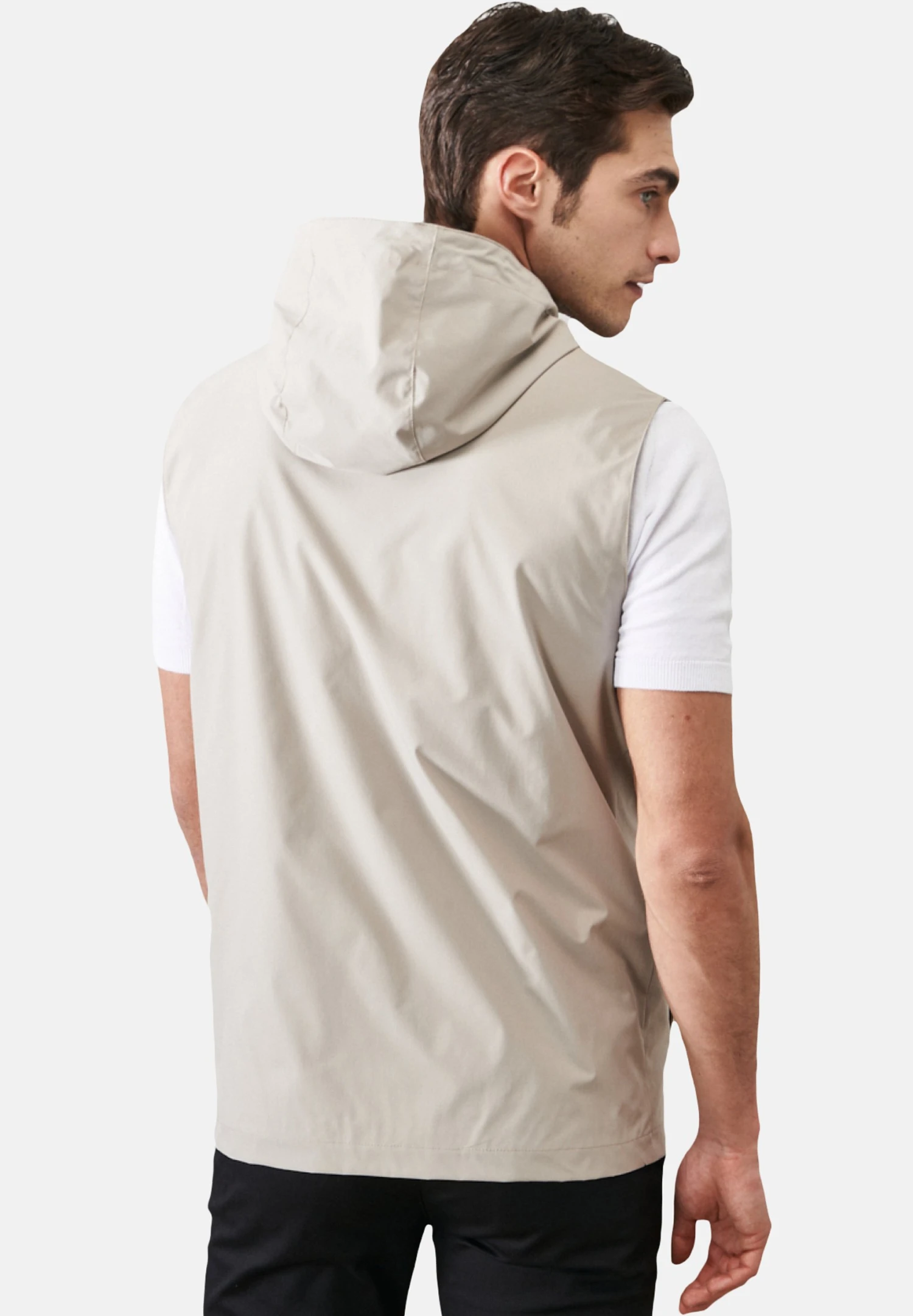 Standard Fit - Bodywarmer - Beige 2 Standard Fit - Bodywarmer - Beige - Afbeelding 2