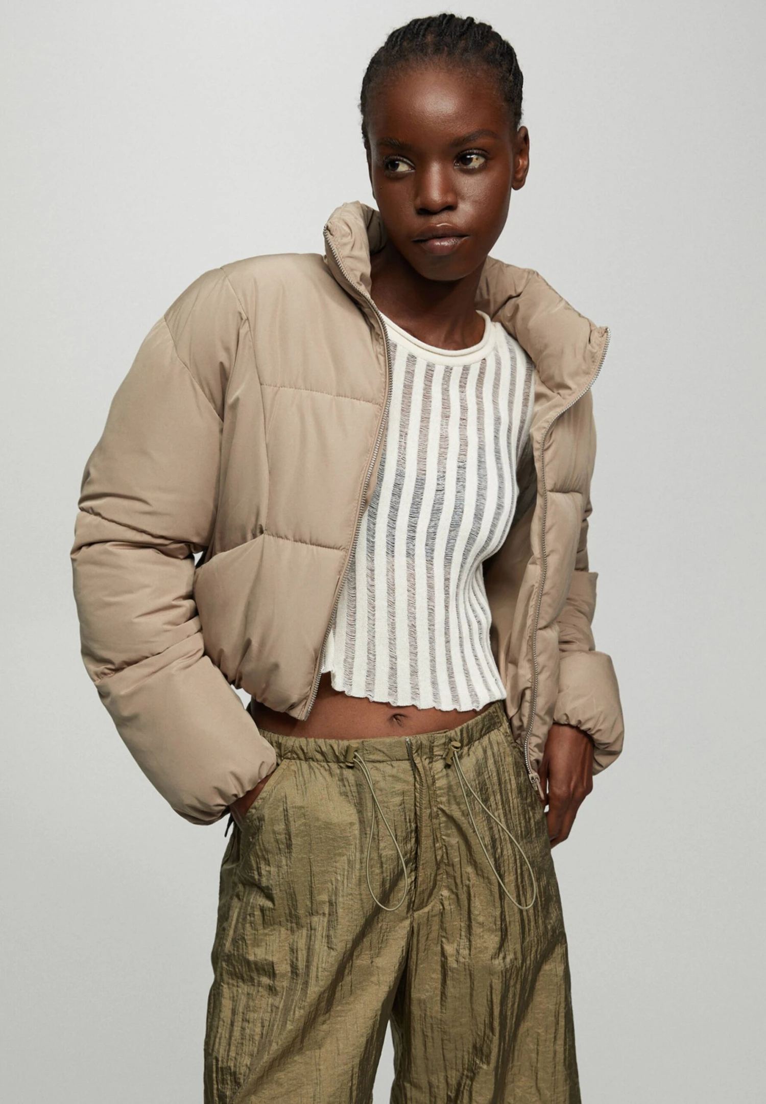 PULL & BEAR Puffer - Winterjas - Camel 1 PULL & BEAR Puffer - Winterjas - Camel