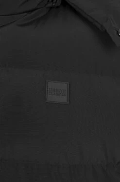 URBAN CLASSICS Hooded Puffer - Winterjas - Black -Modex Winkel df6a7a560a864f19aa30d5db9bfda725