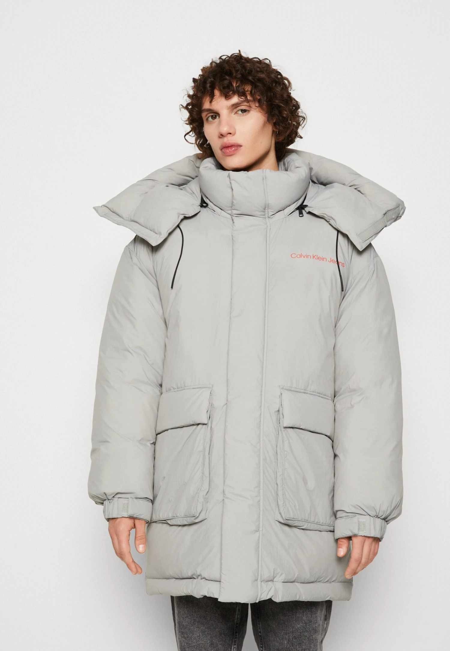 Calvin Klein Jeans Winterjas - Mercury Grey 1 Calvin Klein Jeans Winterjas - Mercury Grey