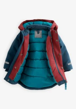 Next Shower Resistant Standard - Winterjas - Blue Colourblock -Modex Winkel dfd7ed81c4e147bf843e7c24e69f67b8