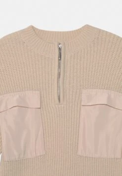 Kogpetra Zip Highneck - Trui - Pumice Stone -Modex Winkel e026fcff90bd4087b3a54dafe677a3c8