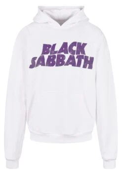 F4NT4STIC Black Sabbath Heavy Metal Band Wavy Logo Distressed - Hoodie - White -Modex Winkel e0985e0803a74d5e986dc008578268b2