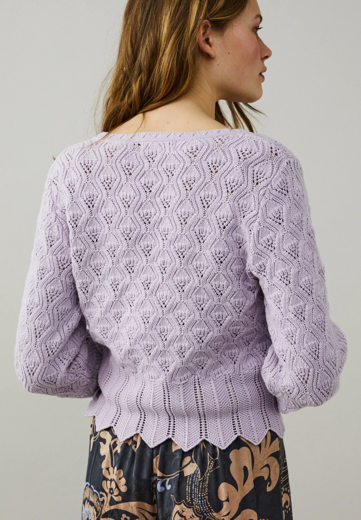 Odd Molly Madeleine - Vest - Soft Lilac 3 Odd Molly Madeleine - Vest - Soft Lilac - Afbeelding 3