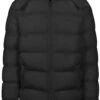 URBAN CLASSICS Hooded Puffer - Winterjas - Black