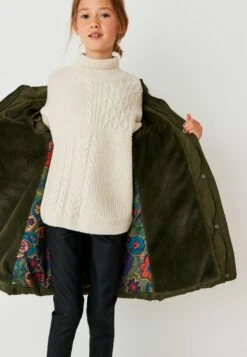 Next Long- Winterjas - Khaki Green -Modex Winkel e282f869dc39455fa741a3233b04c265