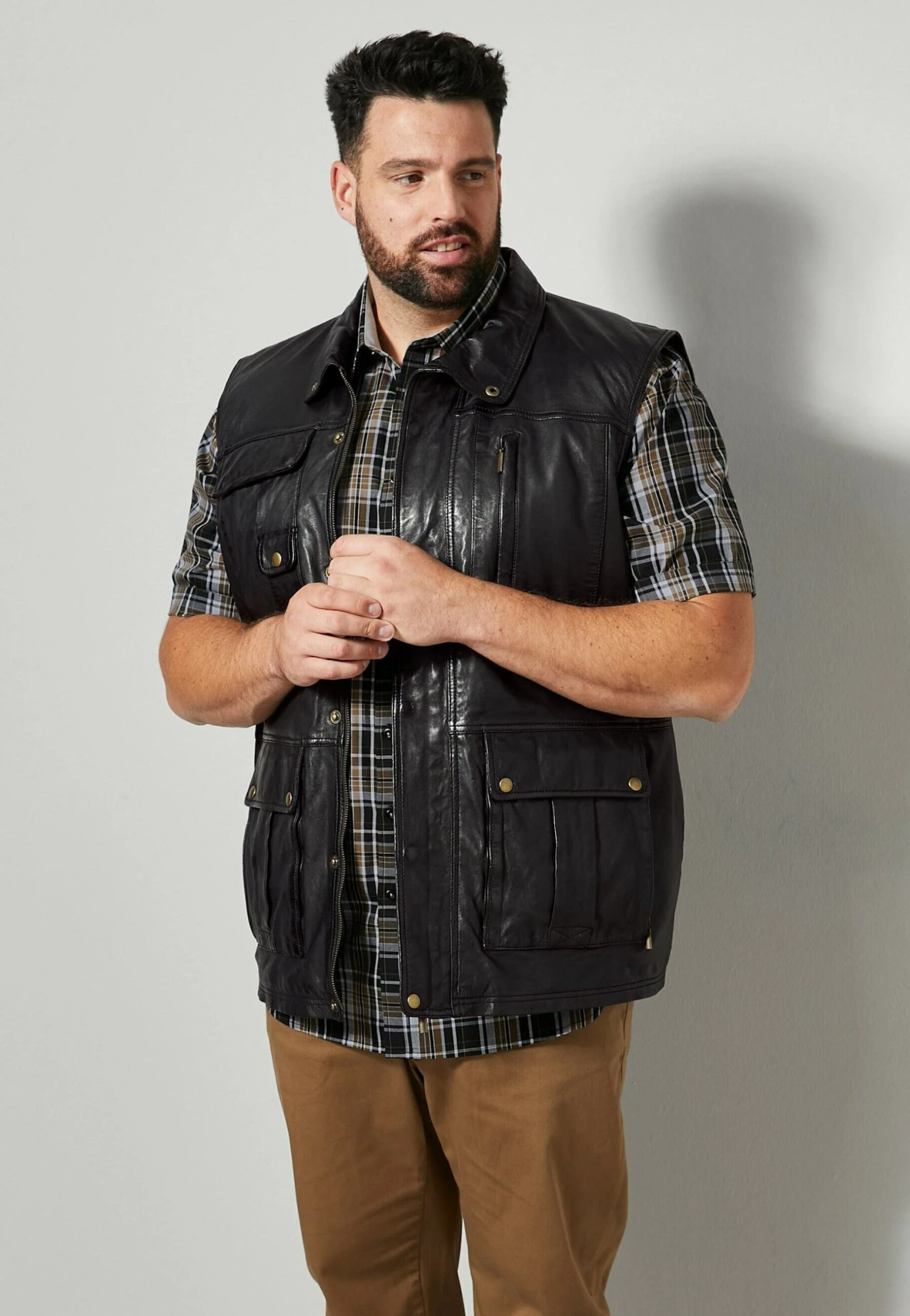 Bodywarmer - Schwarz 1 Bodywarmer - Schwarz