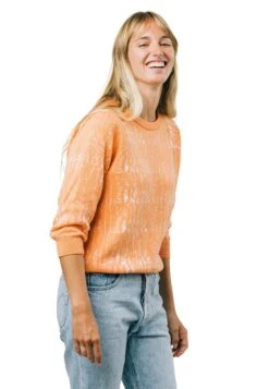 Brava Fabrics Camou Mandarine - Sweater - Orange